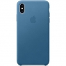 Apple iPhone XS Max Leather Case - Cape Cod Blue (MTEW2)